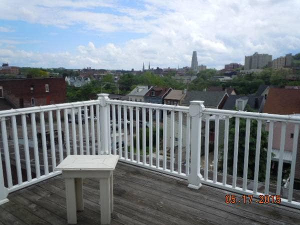 Third floor deck - 457 Cedarville St