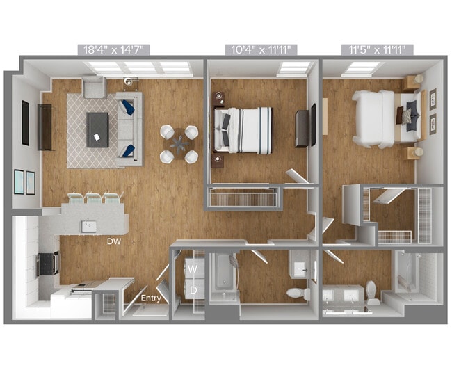 Floorplan - Avalon Wilshire