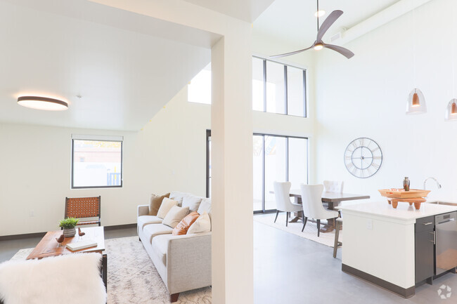 2BD, 2BA Loft - 1,475SF Living Area - Monterey Place
