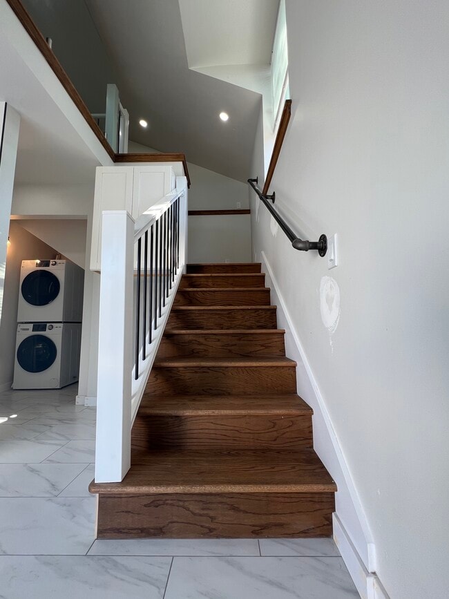 Stairs up to loft - 4529 Valencia Dr