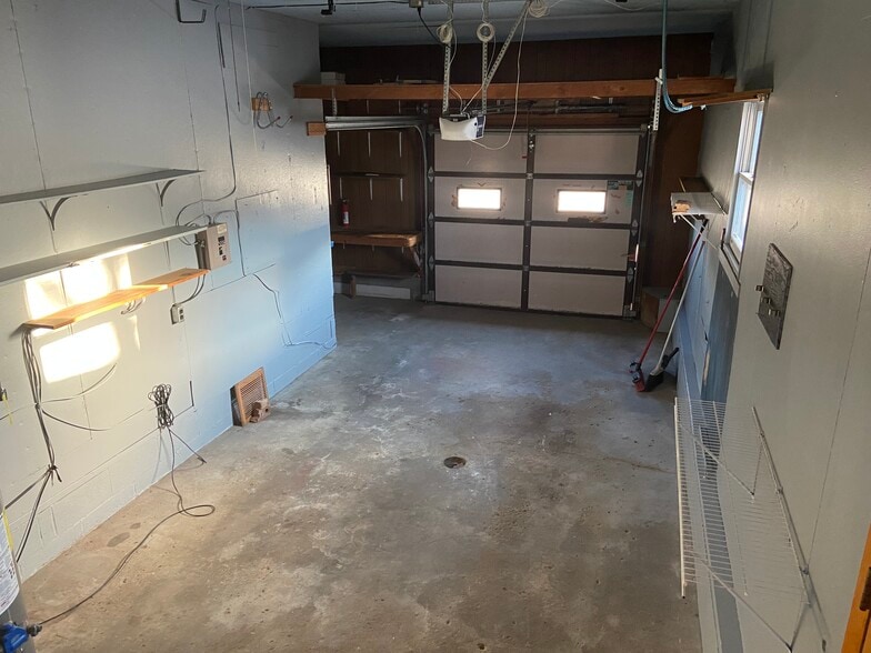 Heated Garage - From the Kitchen Door. - 704 E Pike St