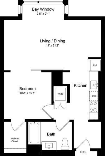 Floorplan - One Henry Adams