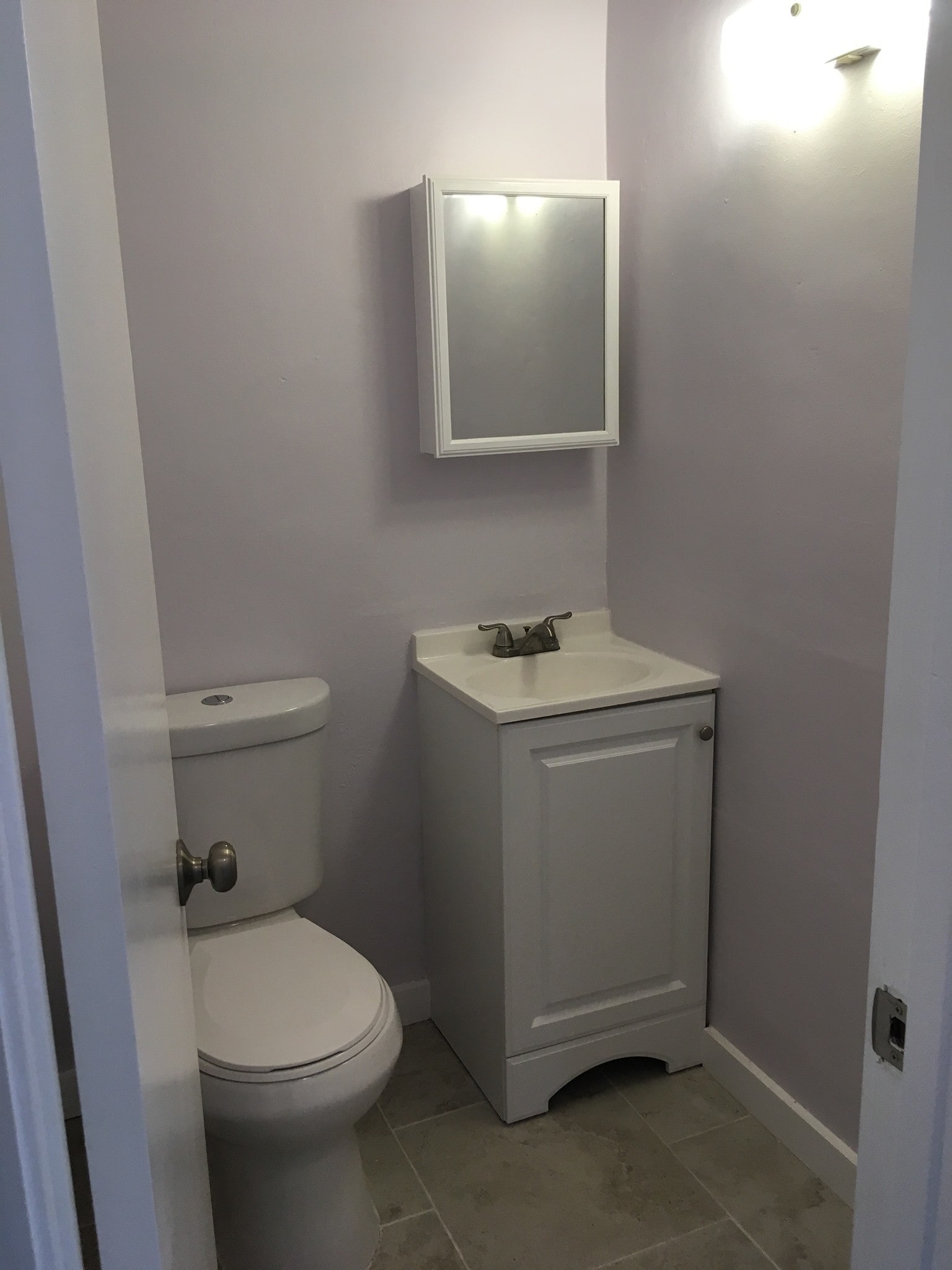 Half bathroom - 1818 Rodman St