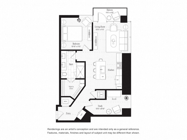 Floorplan - 700 River