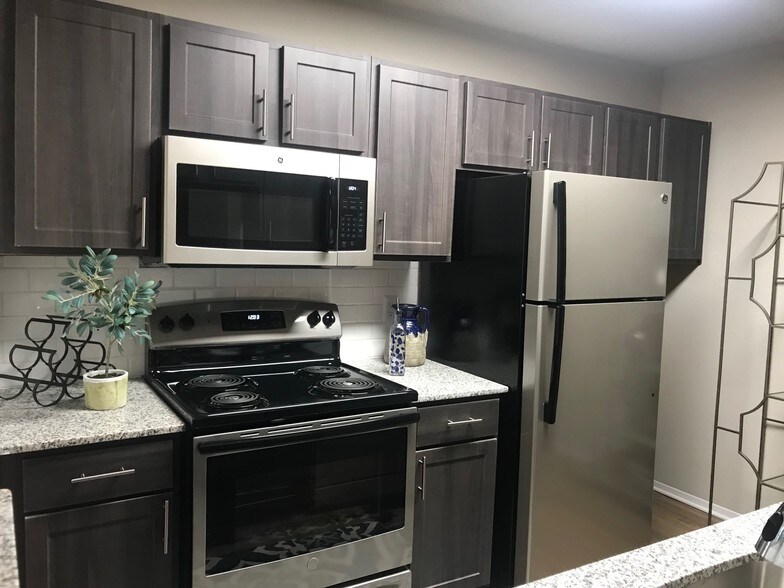 Renovated kitchen - Chappell Hill Apartments