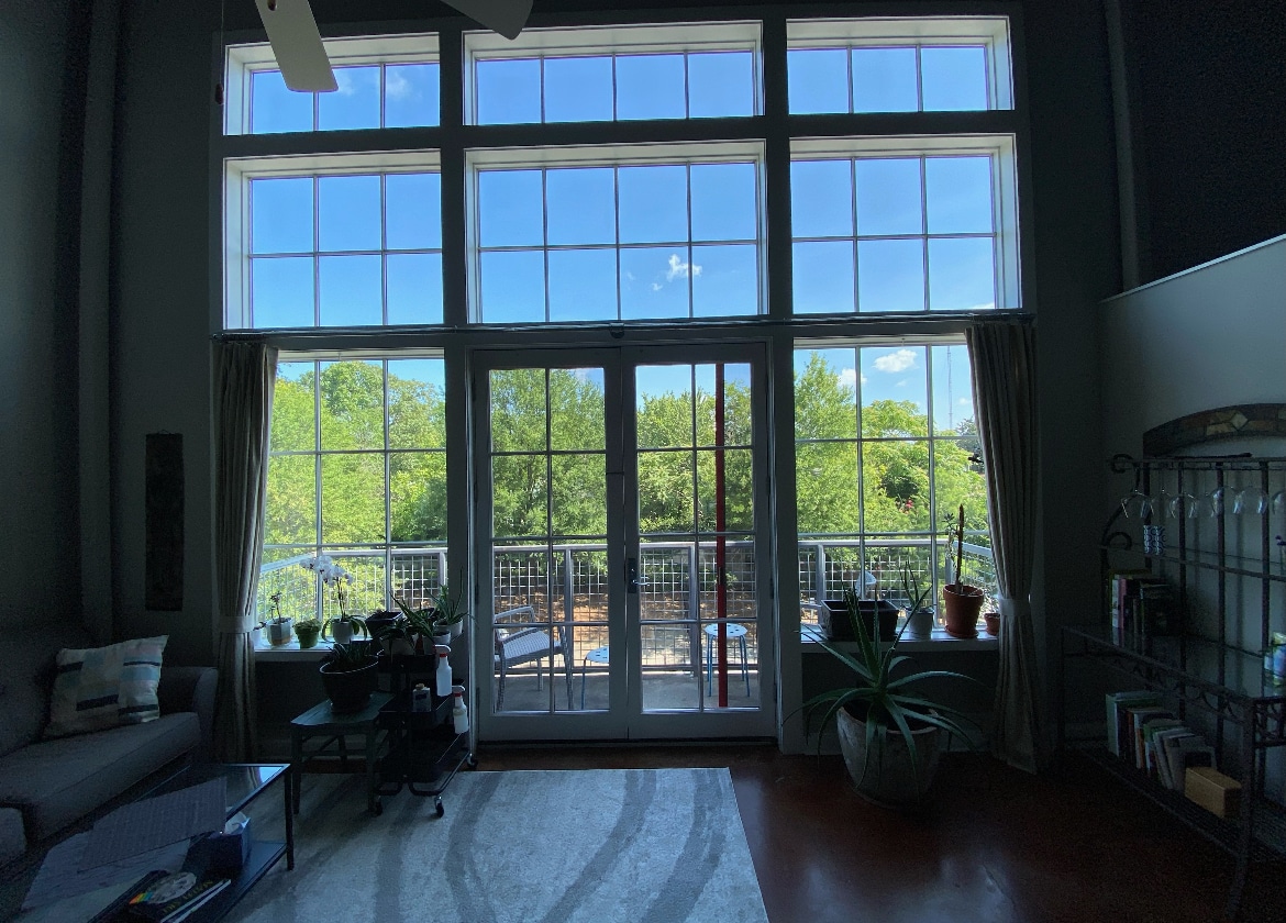 Floor to (almost) ceiling windows - 572 Edgewood Ave NE