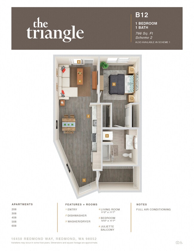 Floorplan - The Triangle
