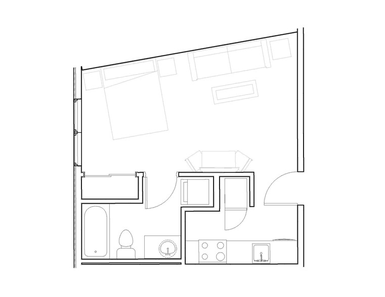 Unit 7 - 366 sqft - Moon City Lofts