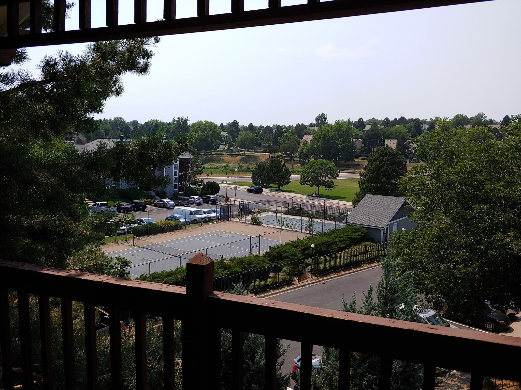 View From Deck to Small City Park - 17652 E Loyola Dr