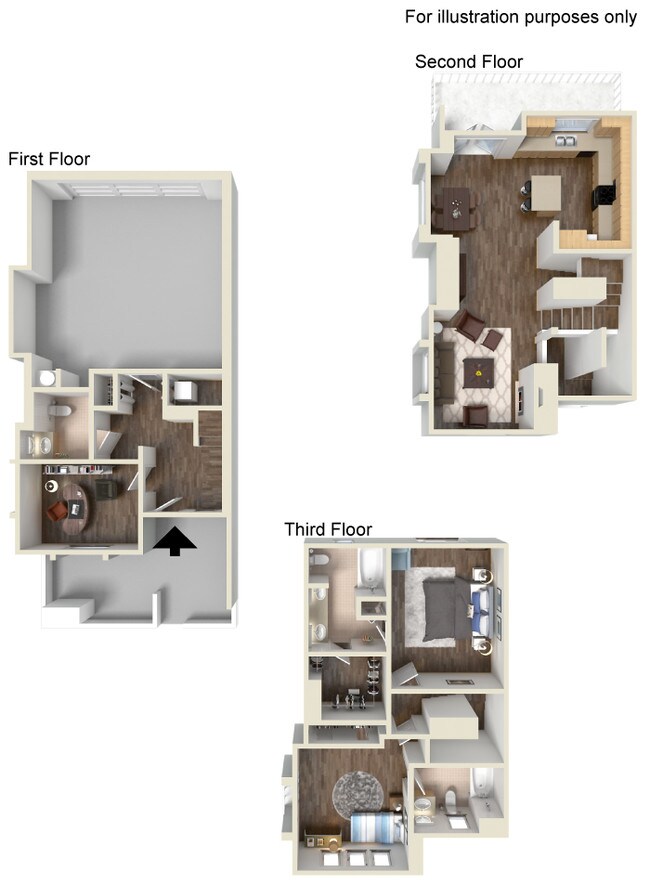 Floorplan - Ontario Town Square Townhomes