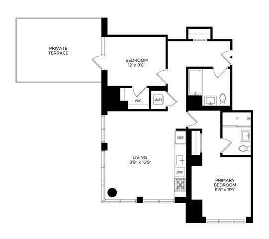 Floorplan - Lincoln at Bankside