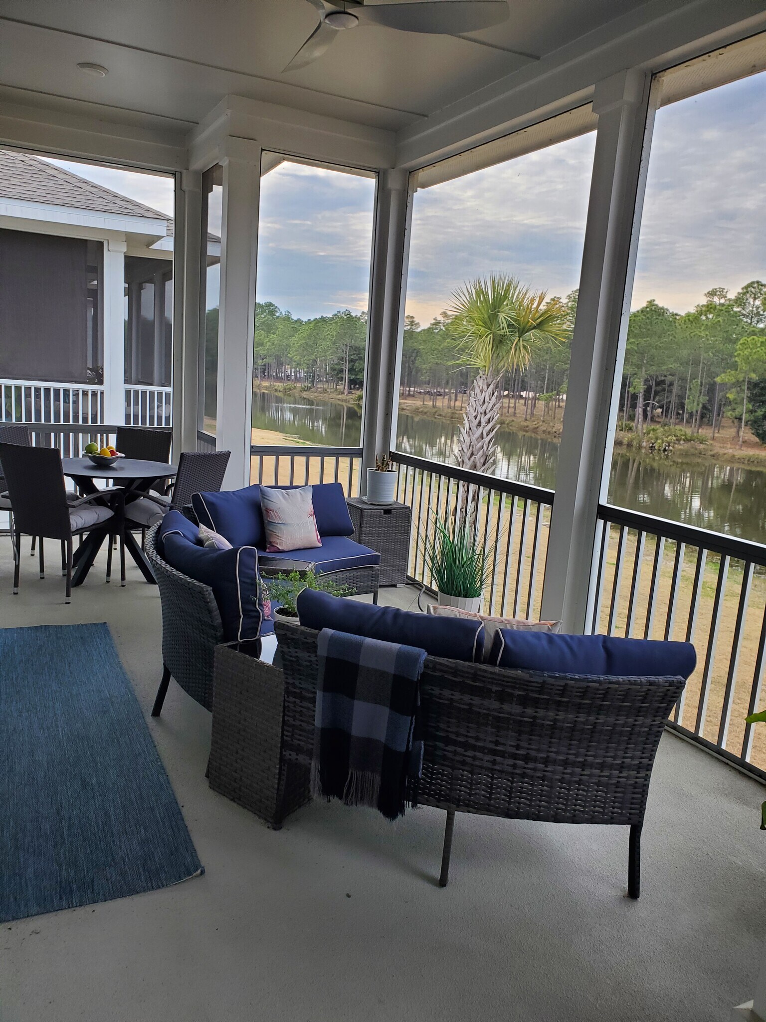 2nd floor screened balcony - 112 Kara Lake Dr