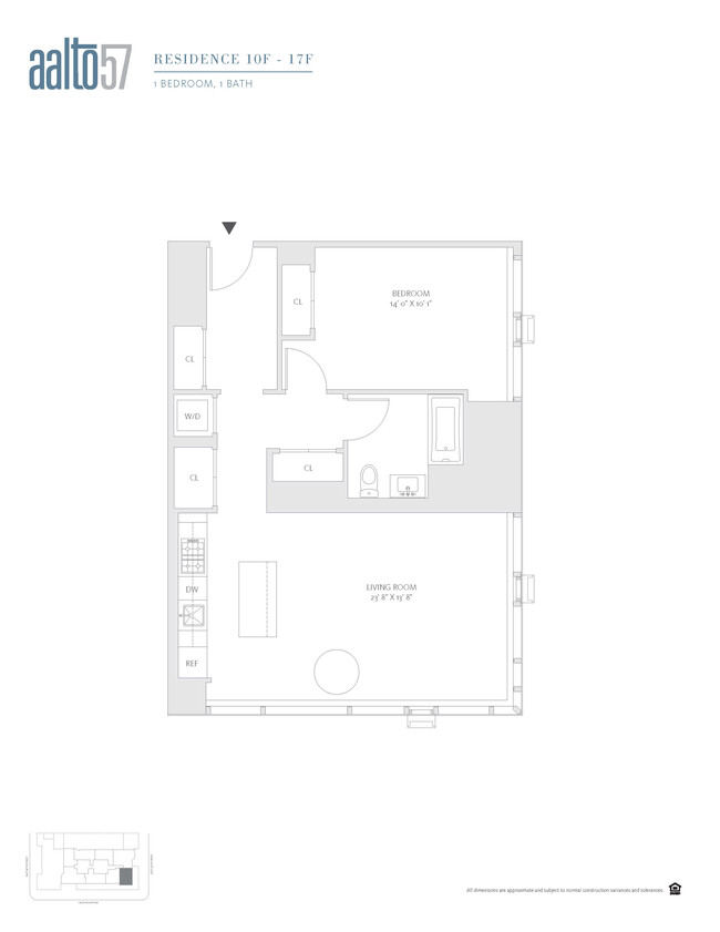 Floorplan - Aalto57