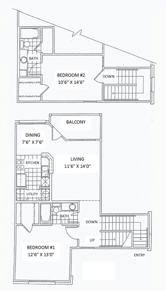 Floorplan - Forest Park Apartments