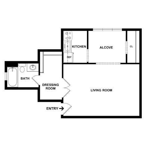 Floorplan - Empire Apartments