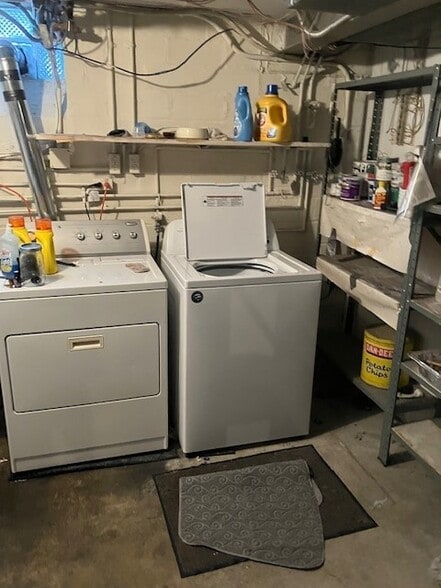 basement, non-coin operated washer and dryer just for the down suite - 17003 Hilliard Rd