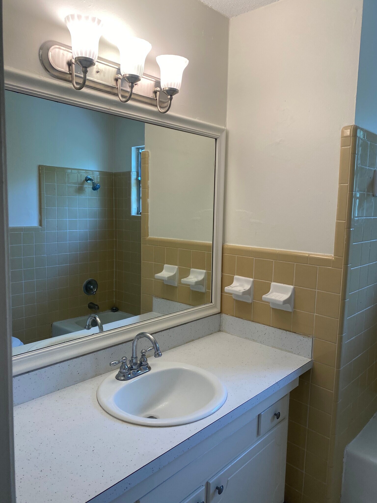 Upstairs bathroom vanity - 1015 SW McFarlane Ave
