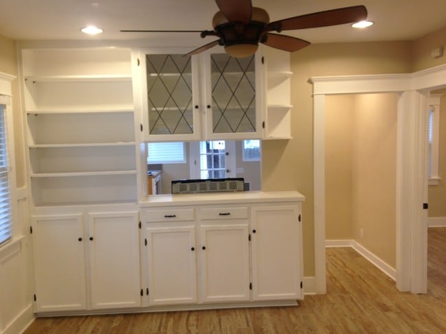 Built in shelves and cabinets - 4020 Massachusetts E St