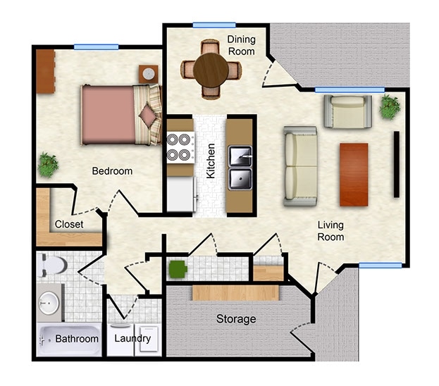 Copper Canyon - Ironwood Court and Park West Apartments