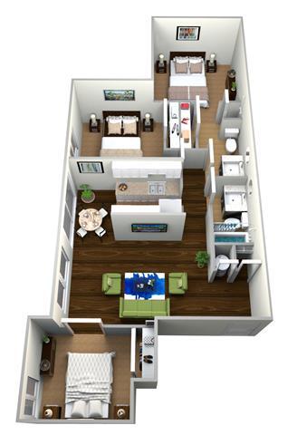 Floorplan - California Villages West Covina