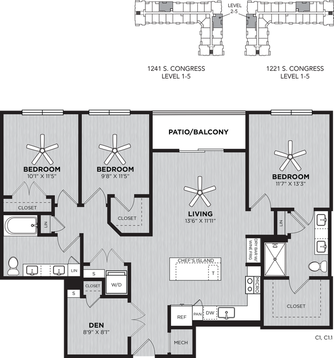 Floorplan - Alexan Delray