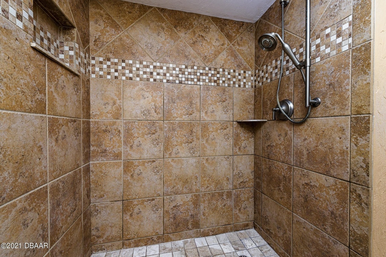 Master Bathroom Shower - 1415 Ocean Shore Blvd