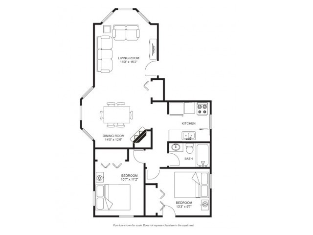 Apt. 3 - Landsdowne Court (107-119)