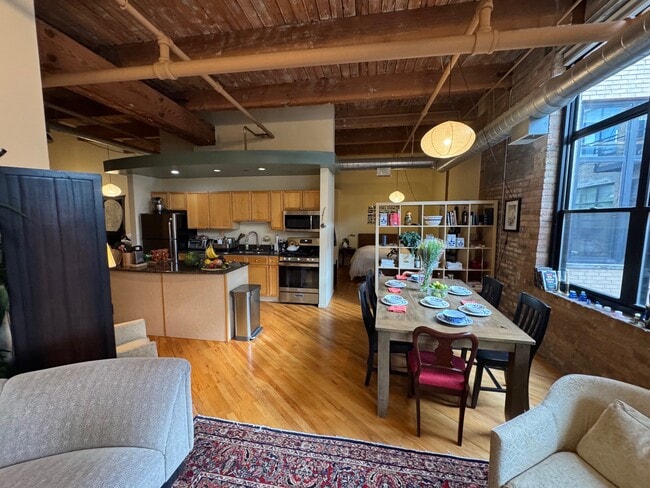 Lofted ceilings - 2300 W Wabansia Ave