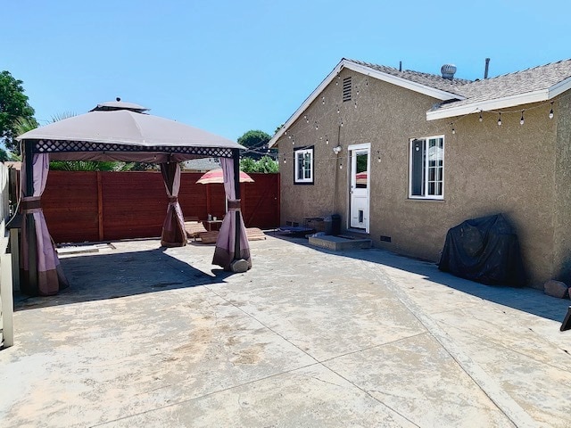 Rear side yard - 409 S Colfax St