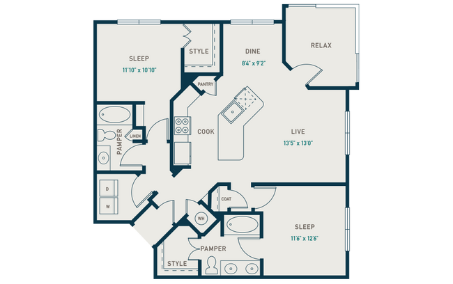 Floorplan - Maple (Maple + Denton)