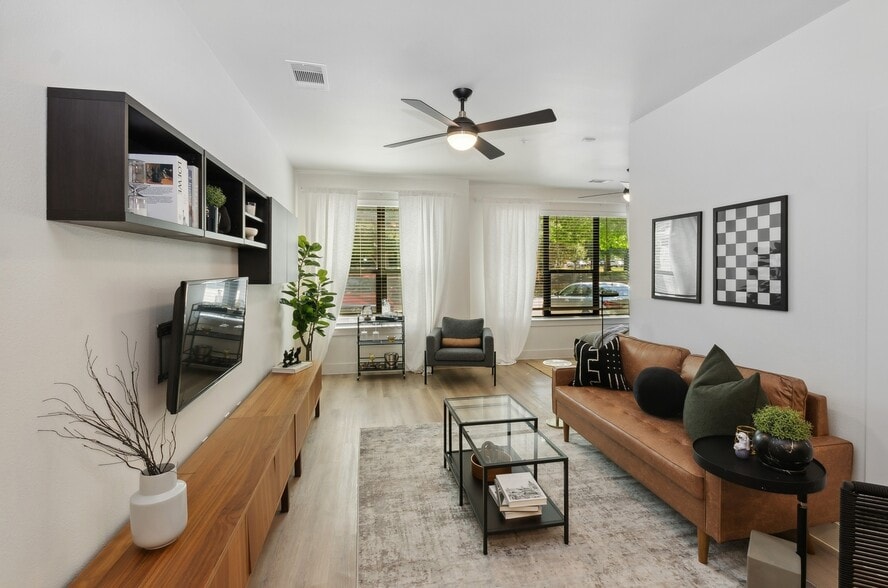 Ballpark_interior_living room - AMLI at the Ballpark
