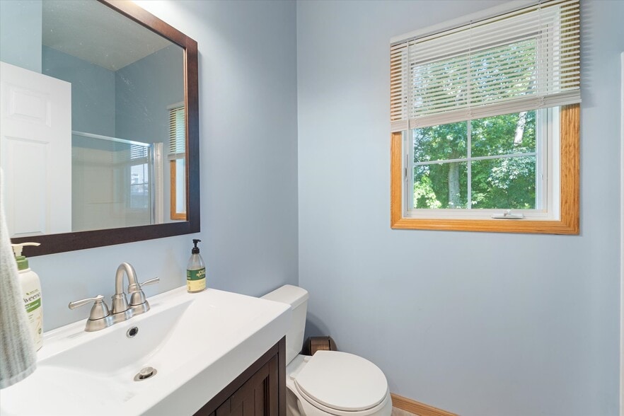 Main level 3/4 bath (Shower not pictured) - 9092 Merrimac Ln N