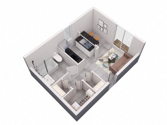 Floorplan - The Lakeside at 2315