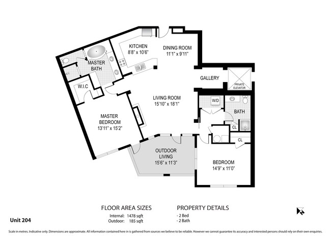 Overlook 204.jpg - The Overlook at Westover Hills