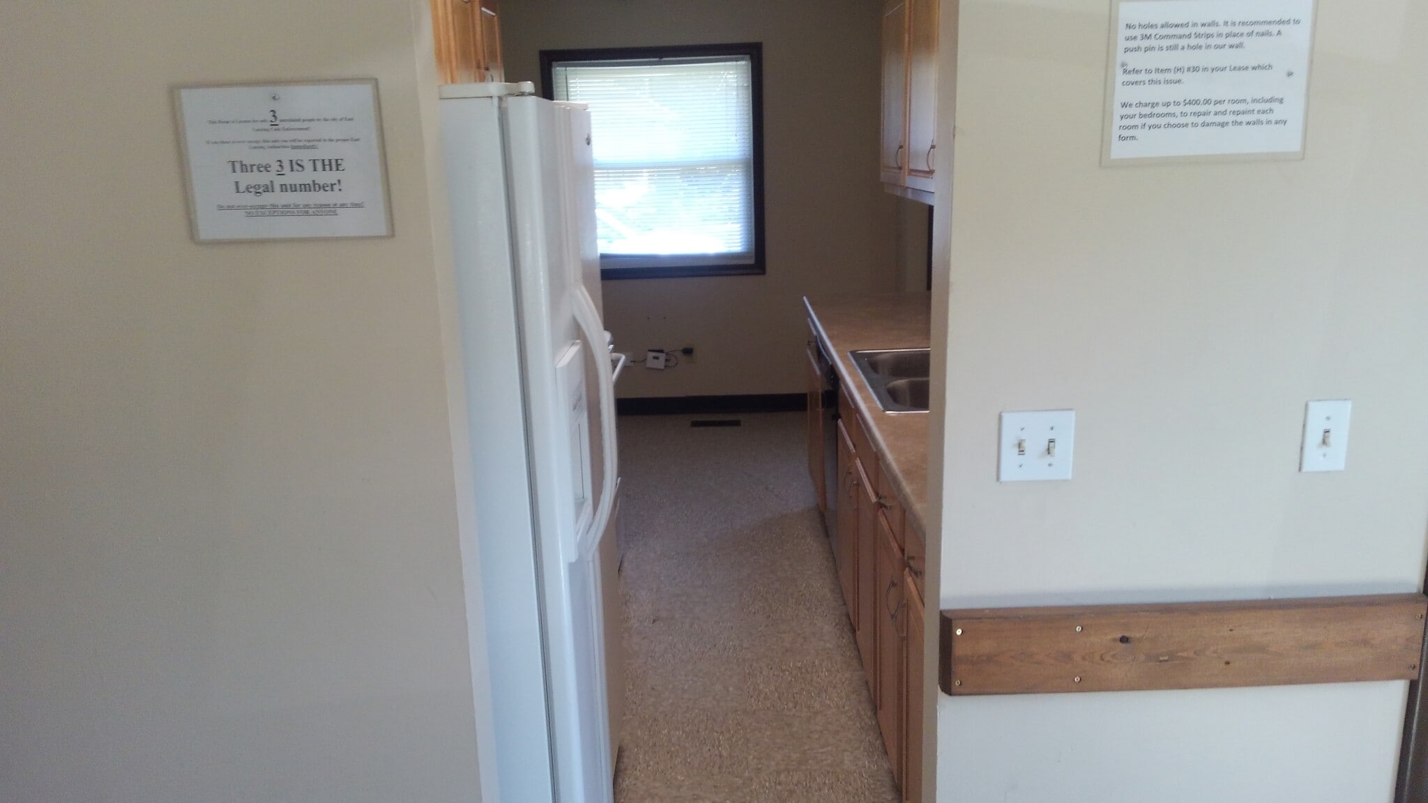 Kitchen looking into the dinning area - 176 Stoddard Ave