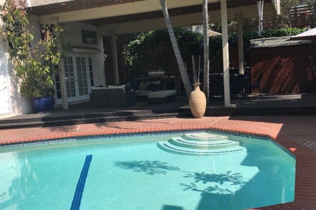 Partial pool, Guesthouse & Deck - 8567 Walnut Dr