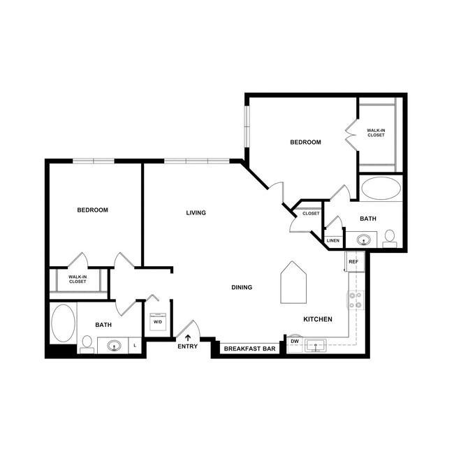 Floorplan - 7166 at Belmar