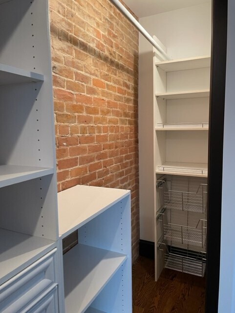 Bedroom closet - 307 N Riverfront Dr