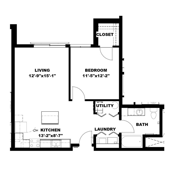 Floorplan - Hot Metal Flats