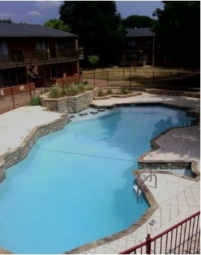 Lush Pool - The Edge of Wichita Falls