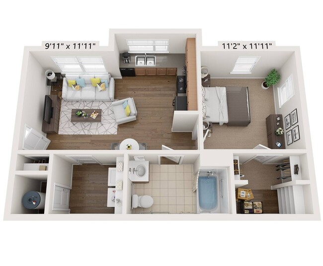 Floorplan - Beecher Terrace Phase II (0680)