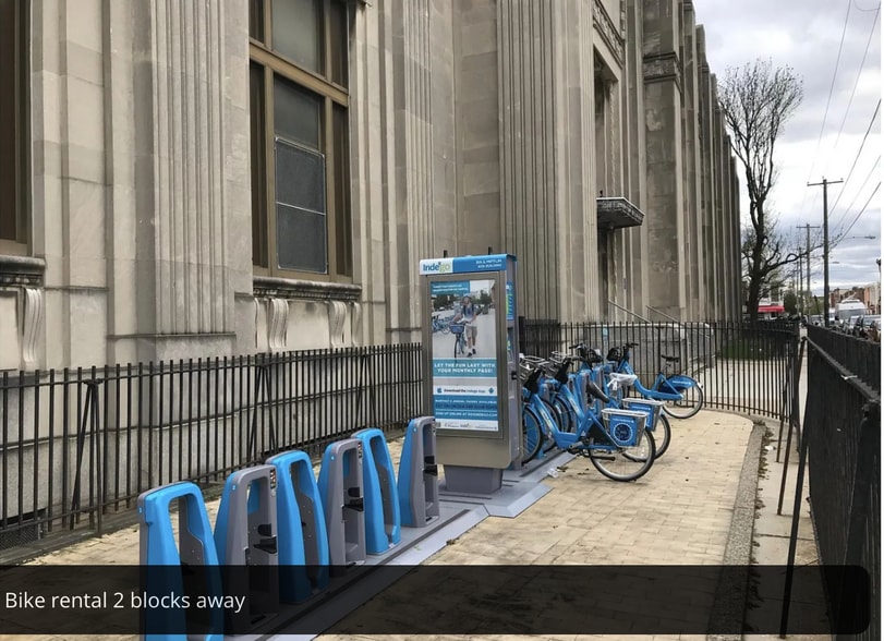 bike rental 2 blocks away. - 2015 S Hutchinson St