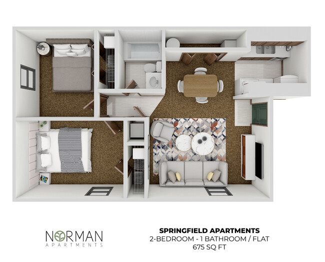 Floorplan - Springfield Apartments