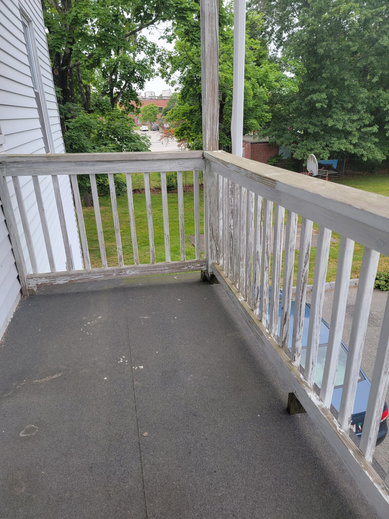 Back porch - 15 Starkey Ave