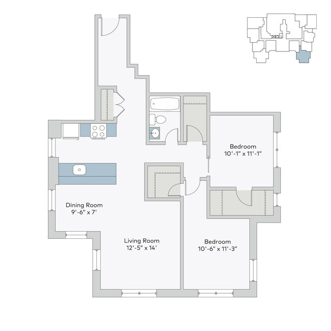 Floorplan - Montclair on the Park