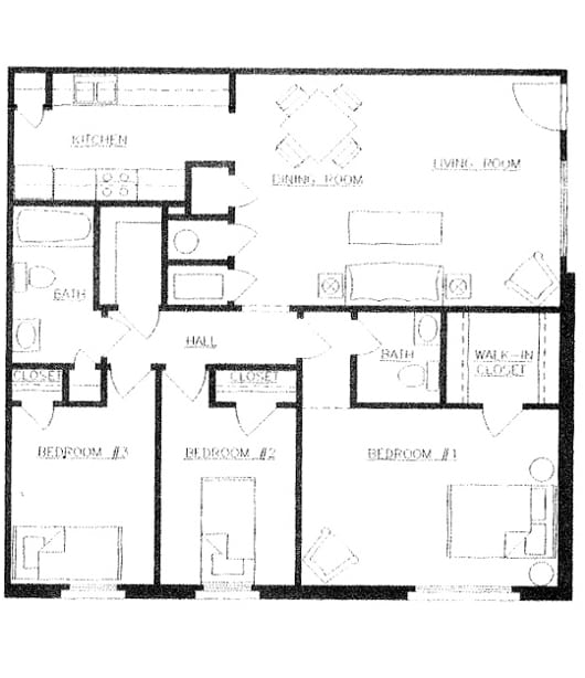 3BR/1.5BA - The Canopy