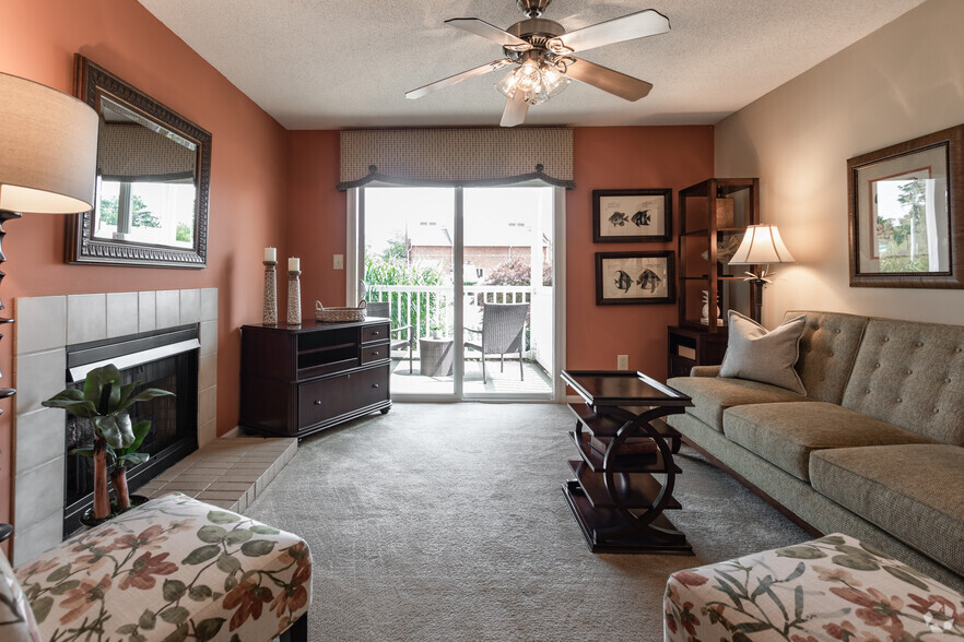 2BR,2BA,-942SF, The Pintail - Herons Point Apartments