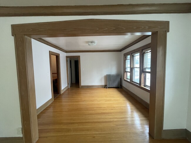 View into the dining room from the living room. - 4235 Pleasant Ave