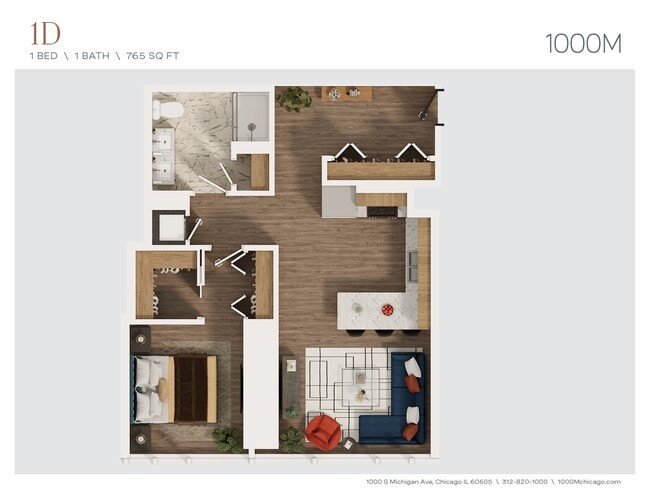 Floorplan - 1000M