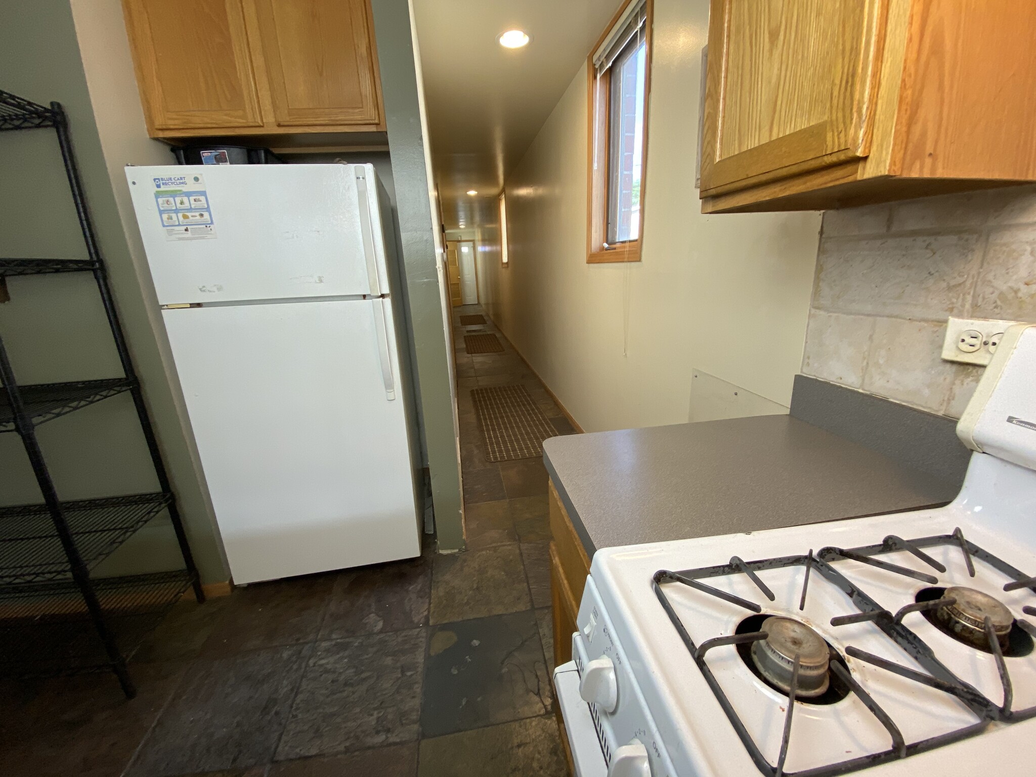 Main Hallway from Kitchen - 2442 W Fillmore St